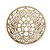 Mandala Vazada Modelo 19 Flor de Lotus MDF - Imagem 1