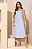 Vestido Midi Ilhos Alça Alfaiataria - Imagem 3