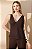 Conjunto Calça Blusa Alfaiataria Metal Alça - Imagem 2