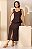 Conjunto Alfaiataria Saia Longa Blusa - Imagem 2