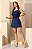 Conjunto Alfaiataria Saia Detalhe Couro Blusa - Imagem 3