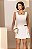 Conjunto Alfaiataria Saia Detalhe Couro Blusa - Imagem 2