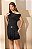 Vestido Curto Jersey Detalhe Frente Metal com Pedra - Imagem 1