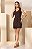Vestido Curto Alfaiataria Fivela com Pedra - Imagem 2