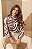 Camisa Animal Print Laço Gola - Imagem 2