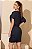 Vestido Fluity Franzido Metal Ombro - Imagem 2