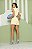 Conjunto Linho Short Blusa Renda - Imagem 3