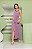 Vestido Midi Sarja com Ziper Bolso e Faixa - Imagem 6