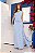 Vestido Longo Malha Ity Transpassado - Imagem 1