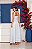 Vestido Midi Listrado com Faixa - Imagem 3