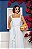 Vestido Midi Listrado com Faixa - Imagem 2