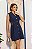 Vestido Alfaiataria Ombreira Botões - Imagem 1