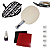 Combo Raquete Clássica 1 + capinha + bolinhas - Imagem 1