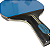 Raquete De Tenis De Mesa Classineta Hueison 5 estrelas Azul - Imagem 3