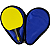 Capa Para Raquete De Tenis De Mesa Hueison Oval Com Porta Bolinha  Azul - Imagem 4