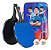 Kit Tênis de Mesa Loki K-5000 2 Raquetes FL ITTF Bolas Capa - Imagem 1