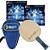 Combo 05 - Raquete X3 Clássica FL Carbono + Bluefire M1 (montagem + capinha grátis) - Imagem 1