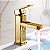 Torneira Banheiro Monocomando Lavabo Bica Baixa Absolute Dourada - Imagem 3