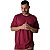 Camiseta Streetwear Vinho Lisa - Imagem 1