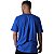 Camiseta Streetwear Azul Nívea Lisa - Imagem 2
