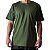 Camiseta Streetwear Verde Militar Lisa - Imagem 6
