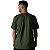 Camiseta Streetwear Verde Militar Lisa - Imagem 2