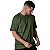 Camiseta Streetwear Verde Militar Lisa - Imagem 1