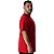 Camiseta Streetwear Vermelha Lisa - Imagem 4