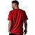 Camiseta Streetwear Vermelha Lisa - Imagem 2