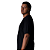 Camiseta Plus Size Streetwear Preta Lisa - Imagem 4
