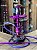 KIT NARGUILE EMPIRE ROXO - HOOKAH KING - Imagem 1