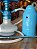 NARGUILE COMPLETO ANUBIS HOOKAH - AZUL BEBÊ COM BRANCO - Imagem 2