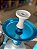 NARGUILE COMPLETO ANUBIS HOOKAH - AZUL BEBÊ COM BRANCO - Imagem 3
