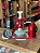 NARGUILE COMPLETO ANUBIS HOOKAH - VERMELHO COM BRANCO - Imagem 1