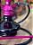 KIT NARGUILE ANUBIS HOOKAH - ROSA PINK COM PRETO - Imagem 2