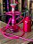 NARGUILE COMPLETO ANUBIS HOOKAH - ROSA PINK - Imagem 1