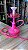NARGUILE ANUBIS COMPLETO - ROSA BARBIE - Imagem 1