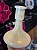 VASO DE NARGUILE GRANDE 30CM - BRANCO C/ DOURADO - Imagem 3