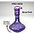 VASO DE NARGUILE GRANDE 30CM - ROXO C/ DOURADO - Imagem 2