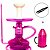 KIT PROMOCIONAL NARGUILE ALALI DRAGON COMPLETO - ROSA PINK - Imagem 1