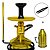 KIT PROMOCIONAL NARGUILE ALALI DRAGON COMPLETO - DOURADO - Imagem 1