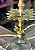Narguile Zeus Single Completo - Dourado - Imagem 2