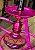 KIT NARGUILE TRITON COMPLETO - ROSA PINK C/ DOURADO 2.0 - Imagem 2
