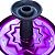 Narguile Completo Trinto Zip - Roxo (Black Friday) - Imagem 2