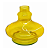 Vaso para Narguile Pequeno Basic -  Amarelo - Imagem 1