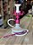 Narguile Triton Completo Coroa Rosa Pink + Abafador - Imagem 2