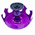 Kit Narguile Zeus Smart Completo - Roxo Fosco - Imagem 4