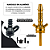 Kit Narguile Kavalera Completo - Dourado - Imagem 2