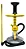 Kit Narguile Horse Completo - Dourado - Imagem 1