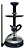 Kit Narguile Horse Completo - Preto - Imagem 1